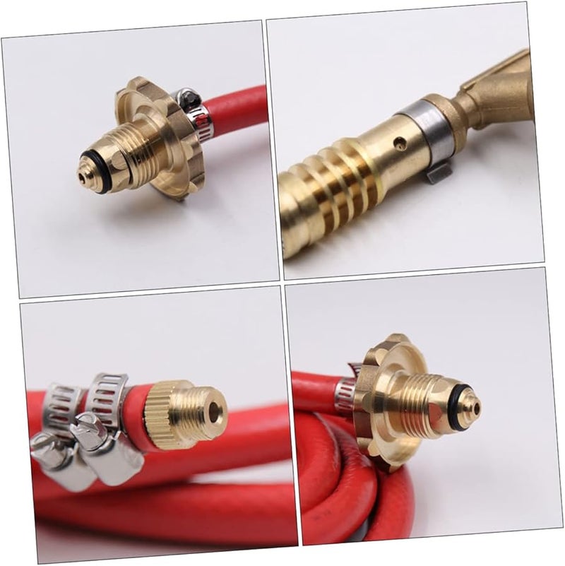 Multi Function Propane Torch Kit Adjustable Flame Copper Head for Soldering Brazing Heating - Image 2